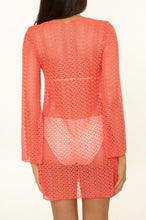 Load image into Gallery viewer, Dragon Fire Golden Crochet Tunic