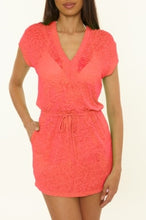 Load image into Gallery viewer, Dragon Fire Beach Date Hood Dress