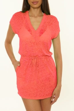 Dragon Fire Beach Date Hood Dress